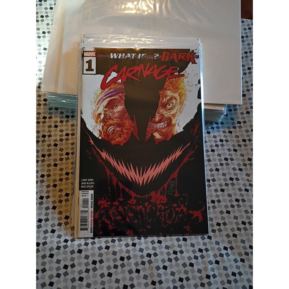 WHAT IF...? DARK Lot Of 3 #1's VENOM Carnage Moon Knight MARVEL COMICS Vf/ NM - Picture 2 of 6